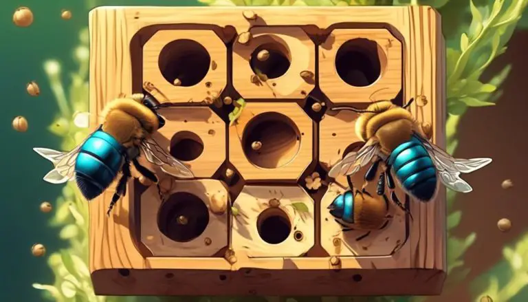 mason bees hole preference