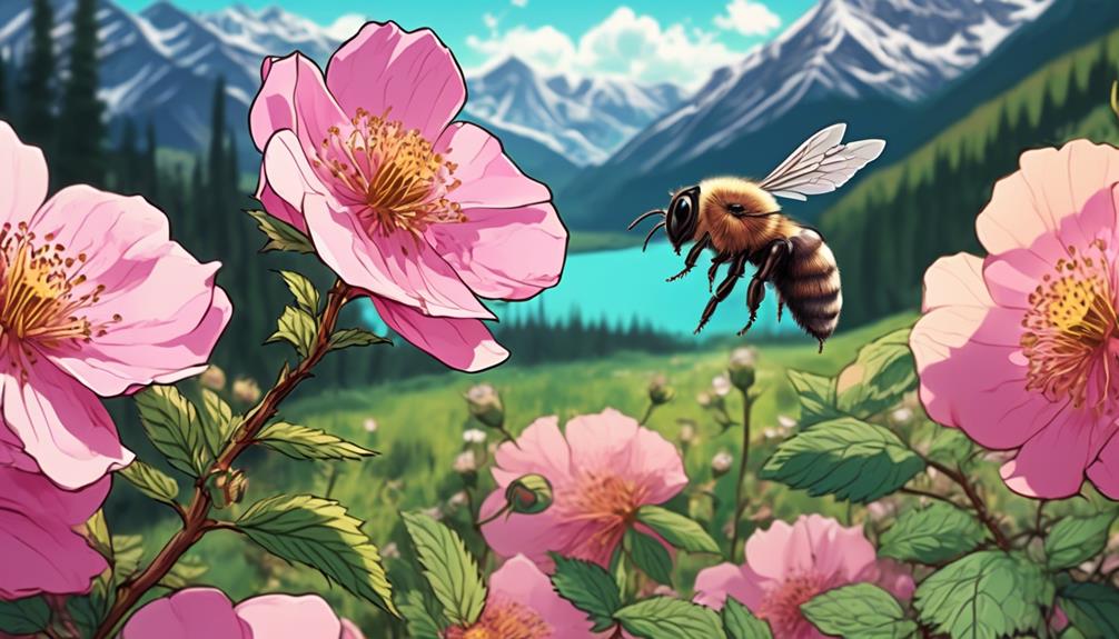 mason bees pollinate alberta