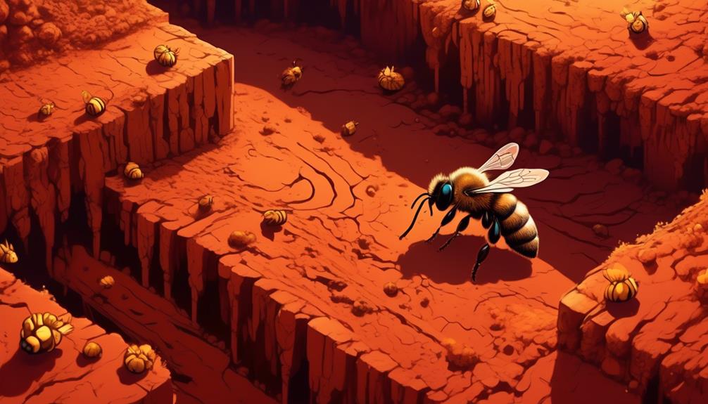 mason bees prefer loose soil