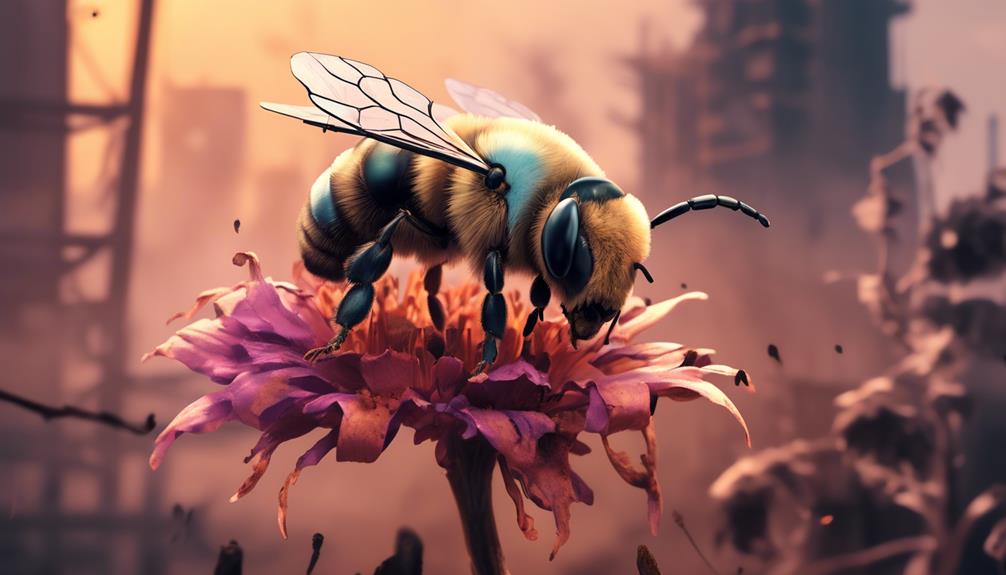 mason bees under increasing threats