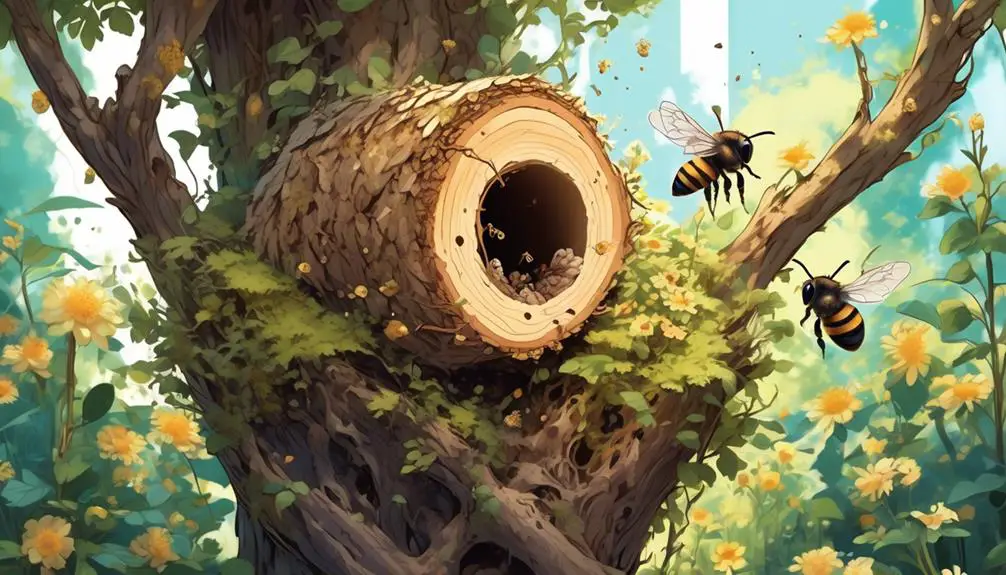 mason bees versus ground bees