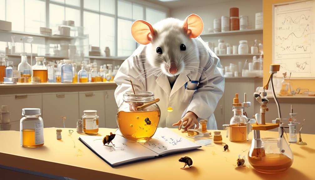 mice and honey experiment