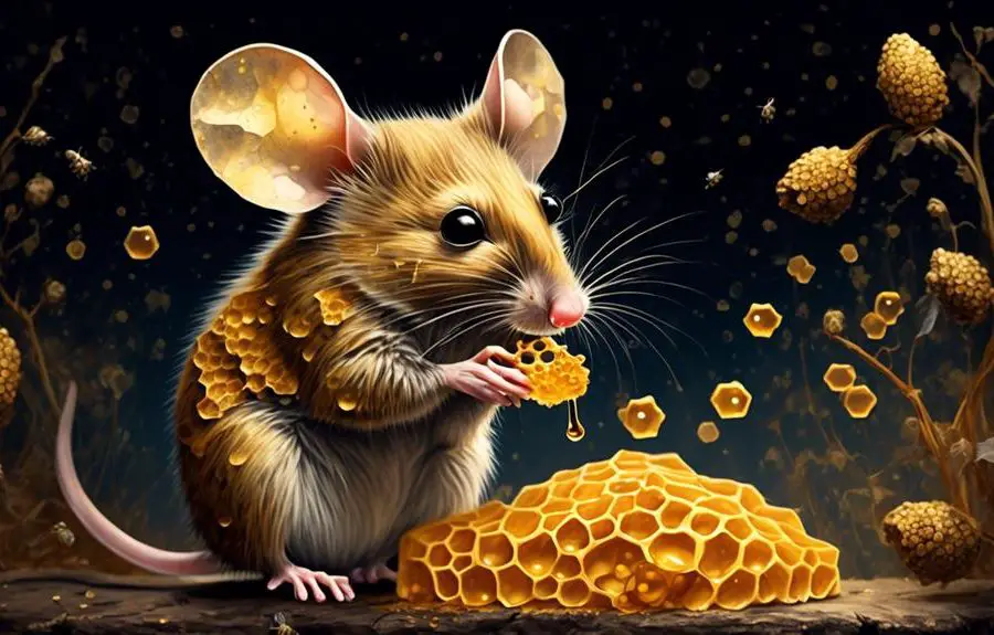 mice are attracted to honey
