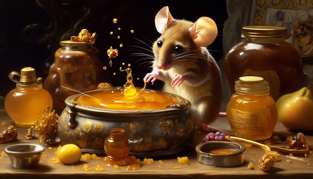 mice drawn to sweetness