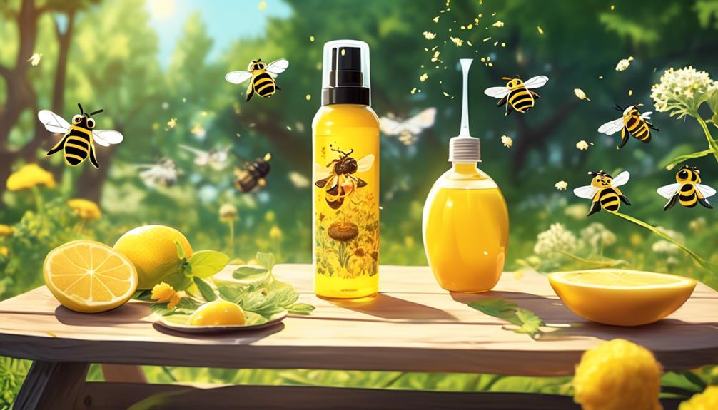 natural bee repellent recipes