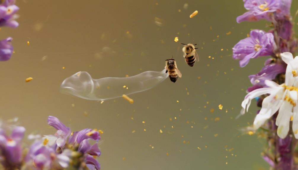 nectar turns into honey