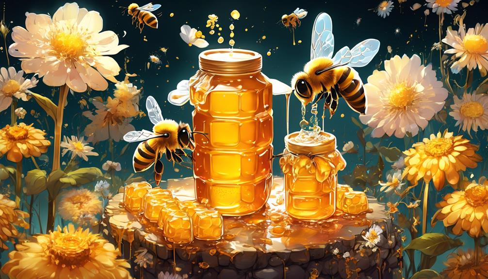 nectar vs sugar water honey