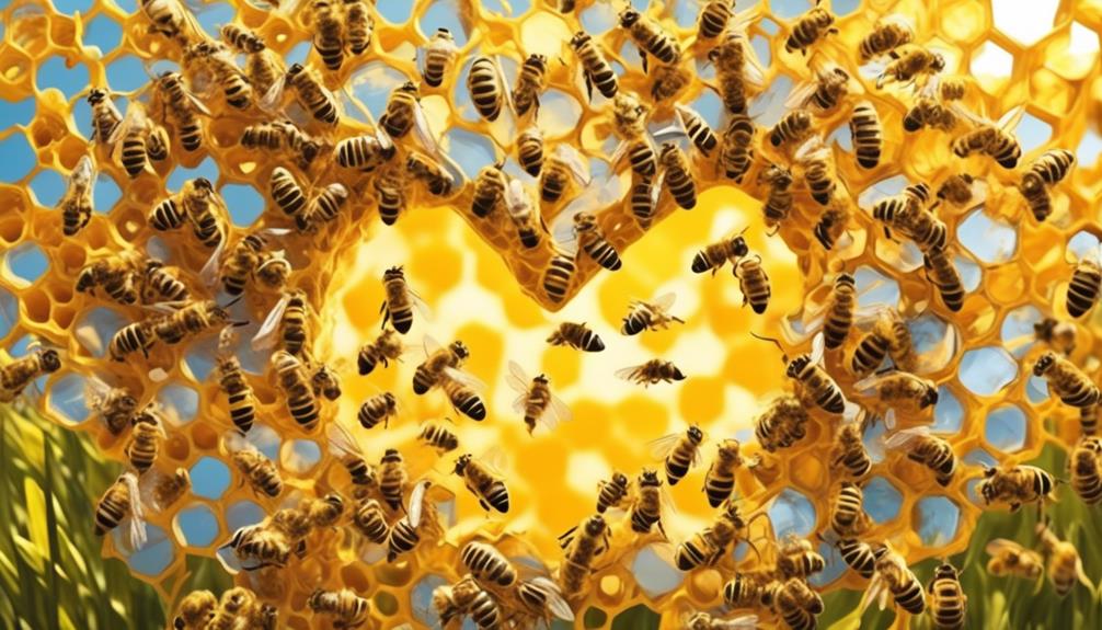 observing honeybee communication patterns