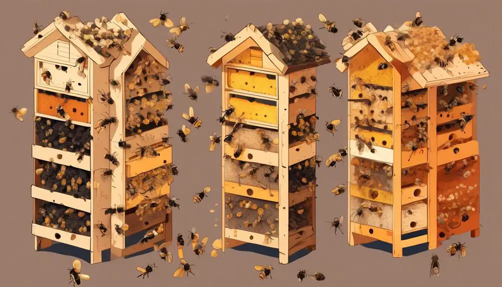 optimal mason bee population