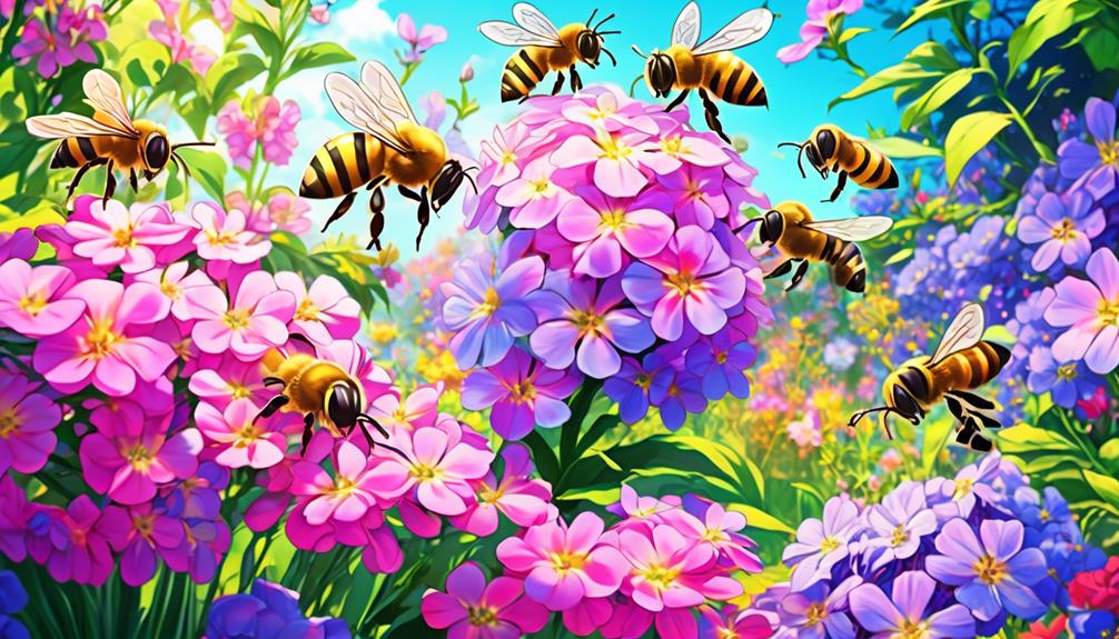 phlox boosts bee population