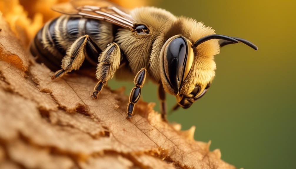 precise leafcutter bee behavior