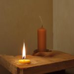 preventing tunneling in beeswax candles