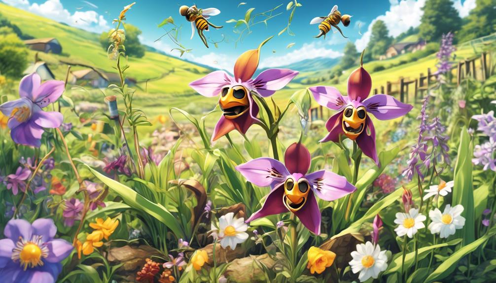 promoting bee orchid conservation