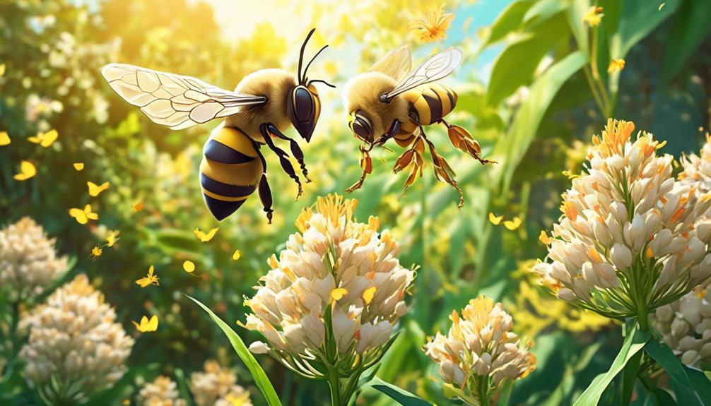 promoting milkweed to save bees