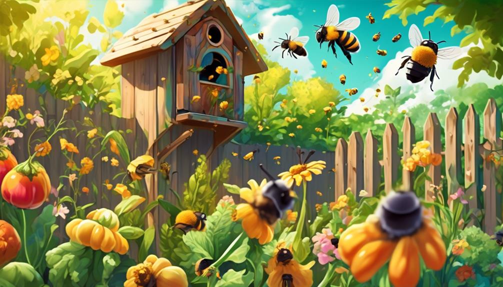 promoting pollination with mason bees