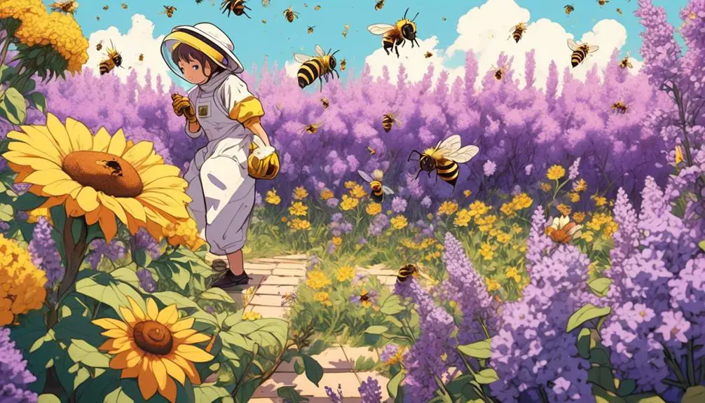 promoting pollinator friendly gardens