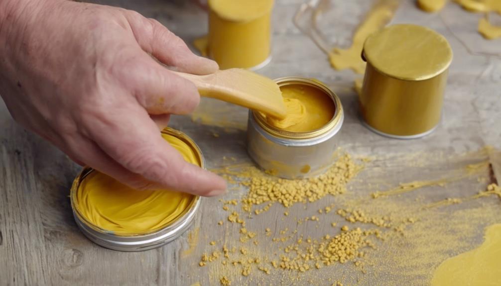 protecting chalk paint with beeswax