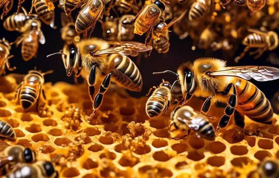 queen bee development process