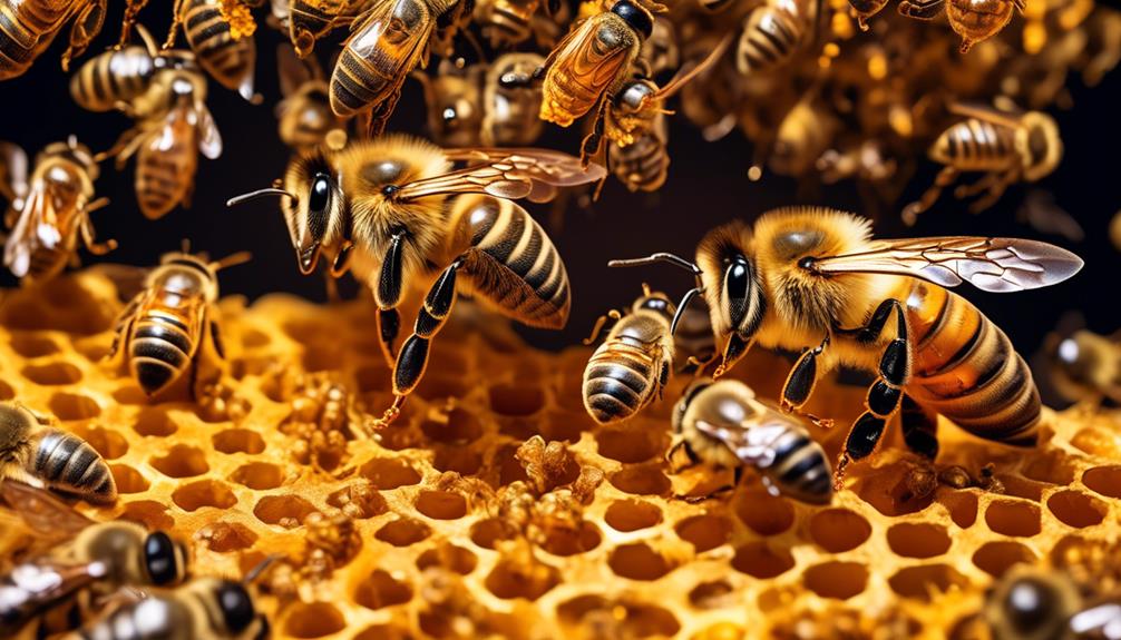 queen bee development process