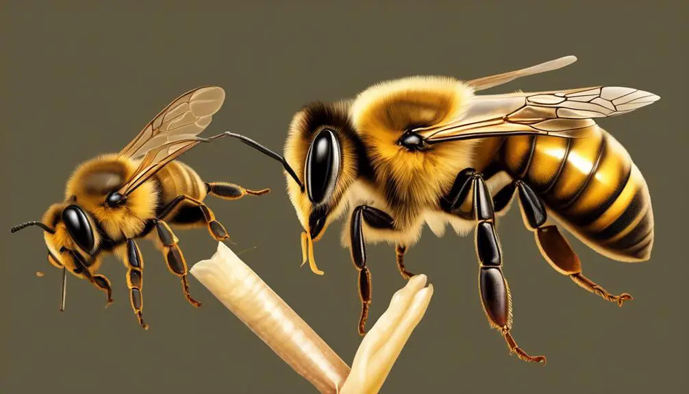 queen bee reproductive anatomy