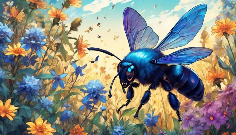 rare giant blue carpenter bee
