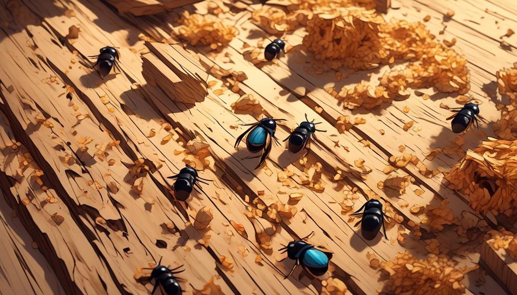 recognizing carpenter bee infestations