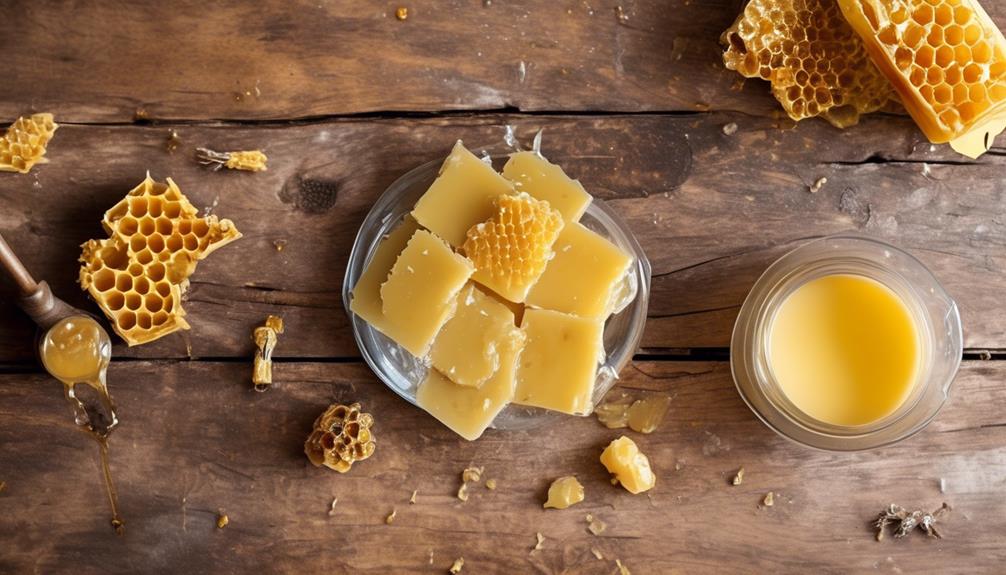 refining beeswax through purification