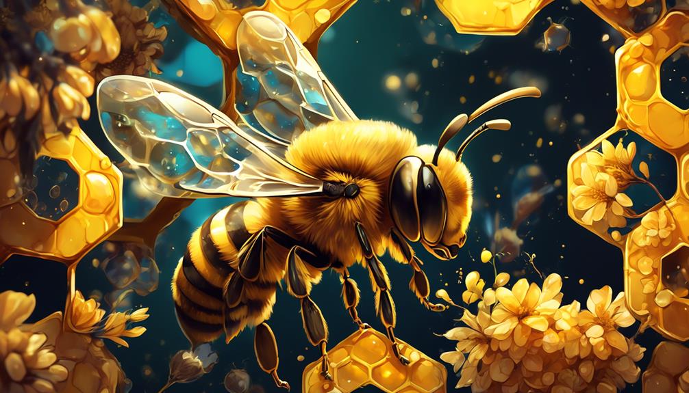 remarkable regeneration in bees