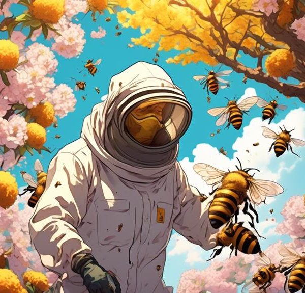 removing bees from trees