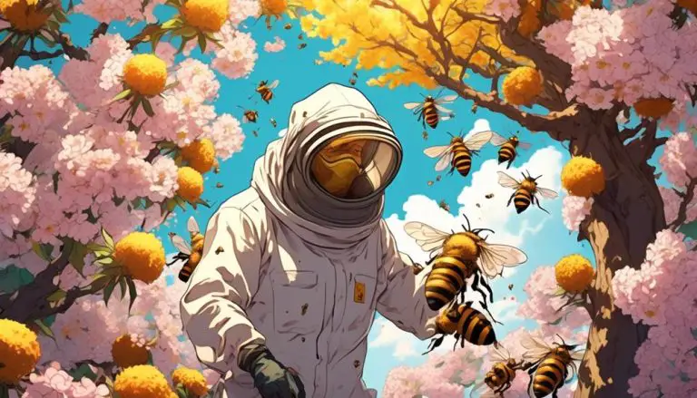 removing bees from trees