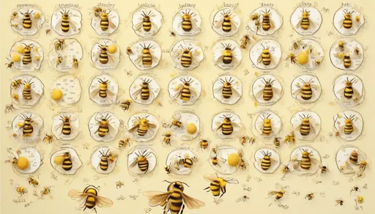 reproduction frequency of bees