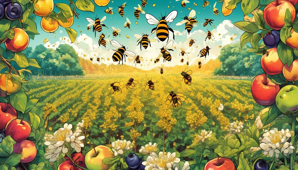 role of bees in economy