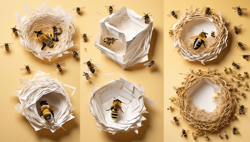 study of paper nest bees