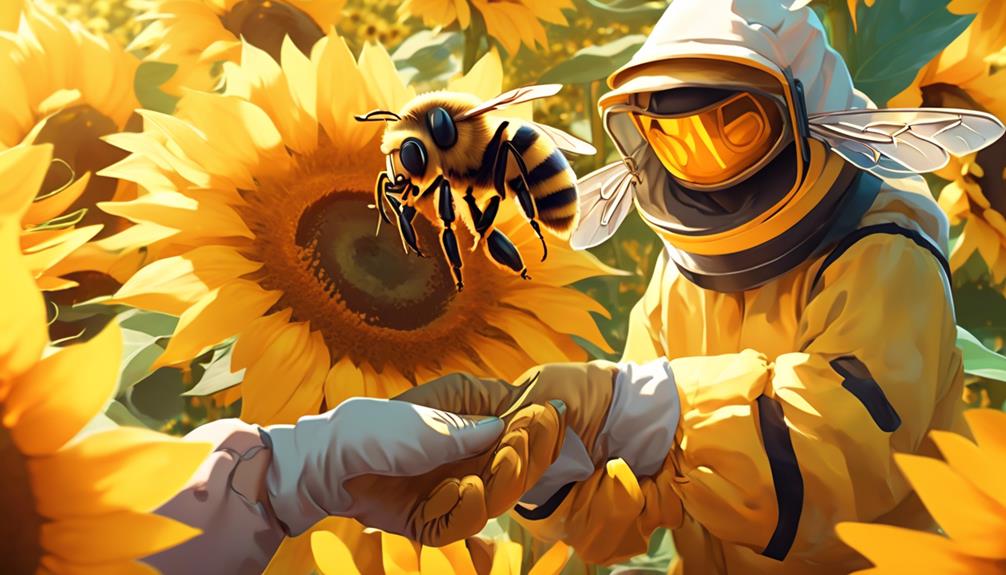 studying bees without harm