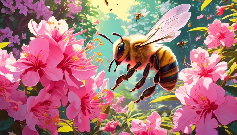 studying honey bee behavior