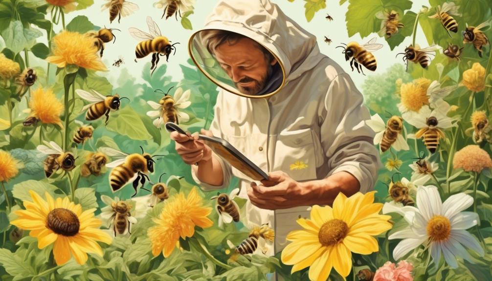 studying honeybee communication systems