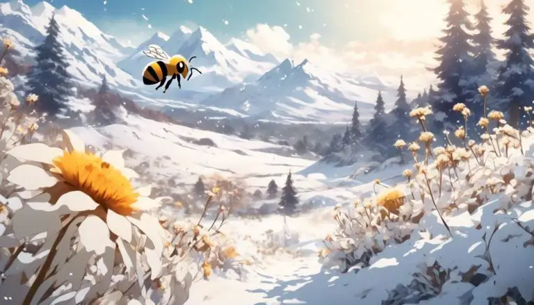 survival of bees in cold