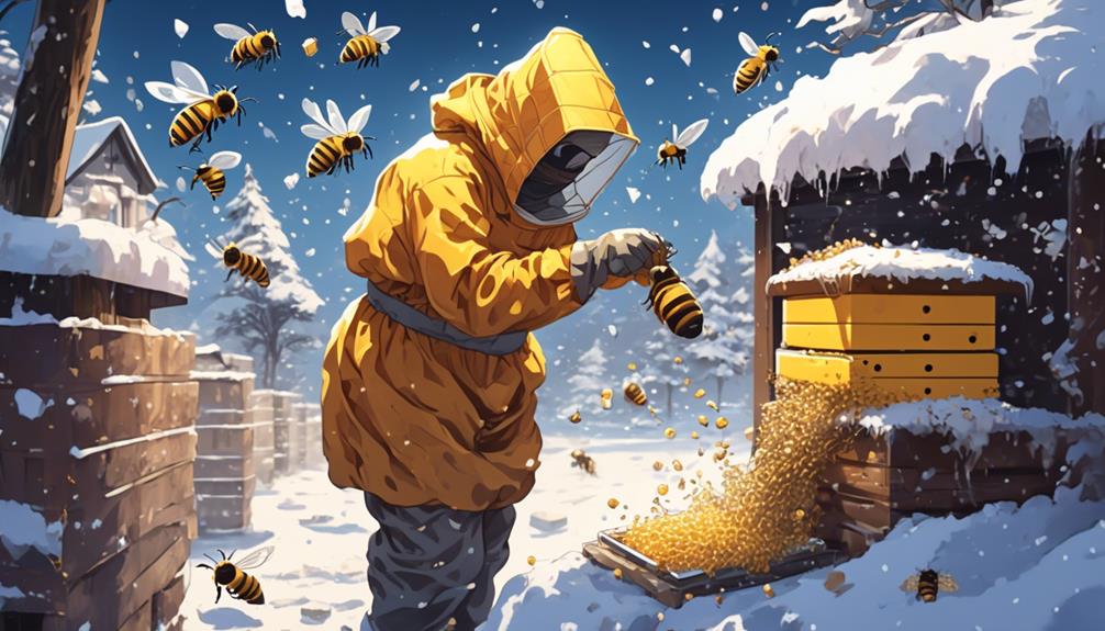 surviving the cold bee conservation tips