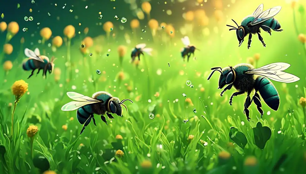 sustainable gardening with pollinators