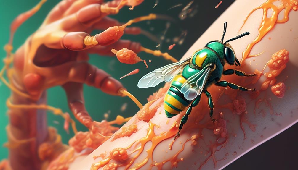 sweat bees and anaphylaxis