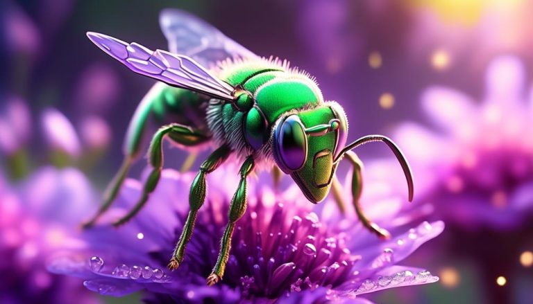 sweat bees are green