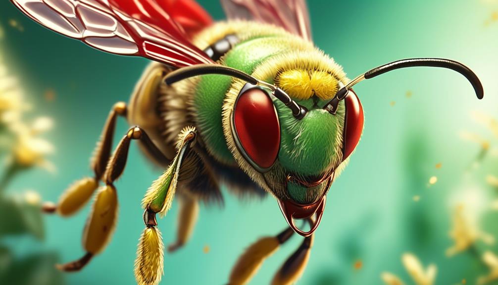 sweat bees painful sting
