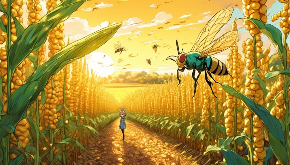 the corn fly s habitat
