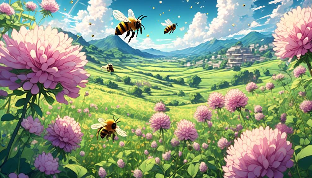 the role of bees