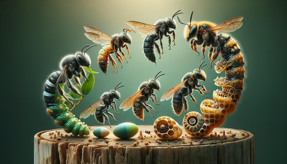 unique bee reproduction method