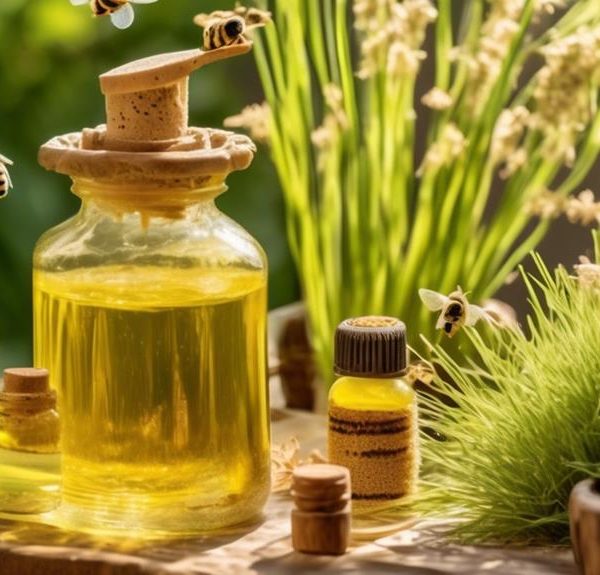 using lemongrass oil for bees