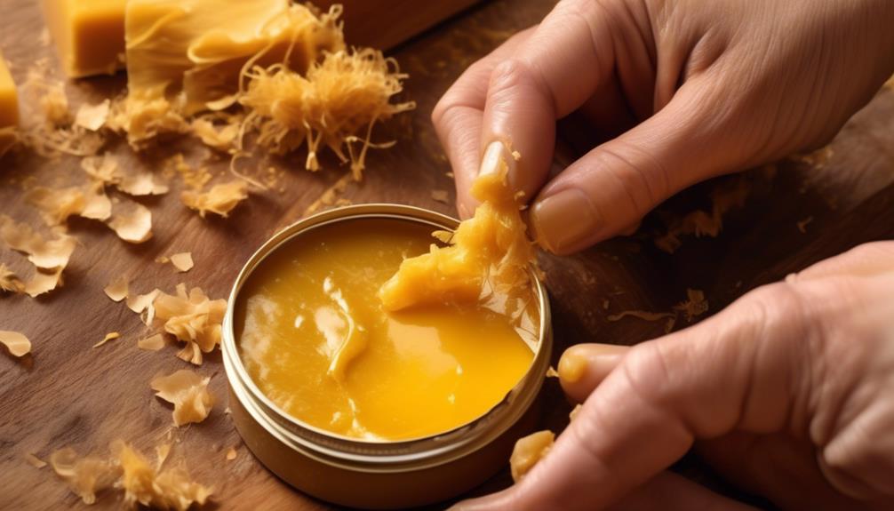 wood preservation with beeswax